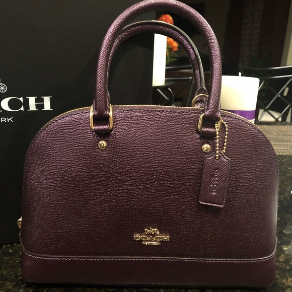 New Coach Bag w/Strap - Raspberry - Picture 3 of 3